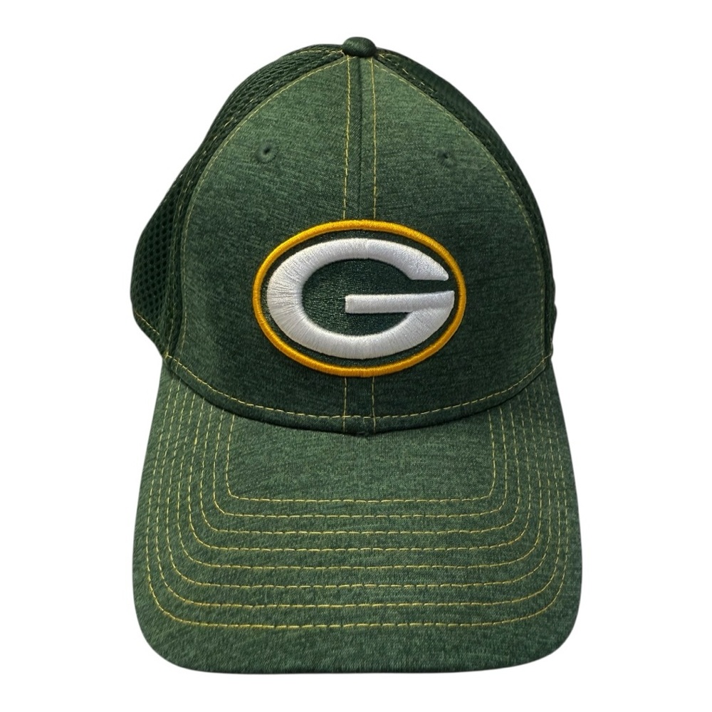 Green Bay Packers 39THIRTY Stretch Fit Hat – New Era – Mesh Back – Size L/XL
